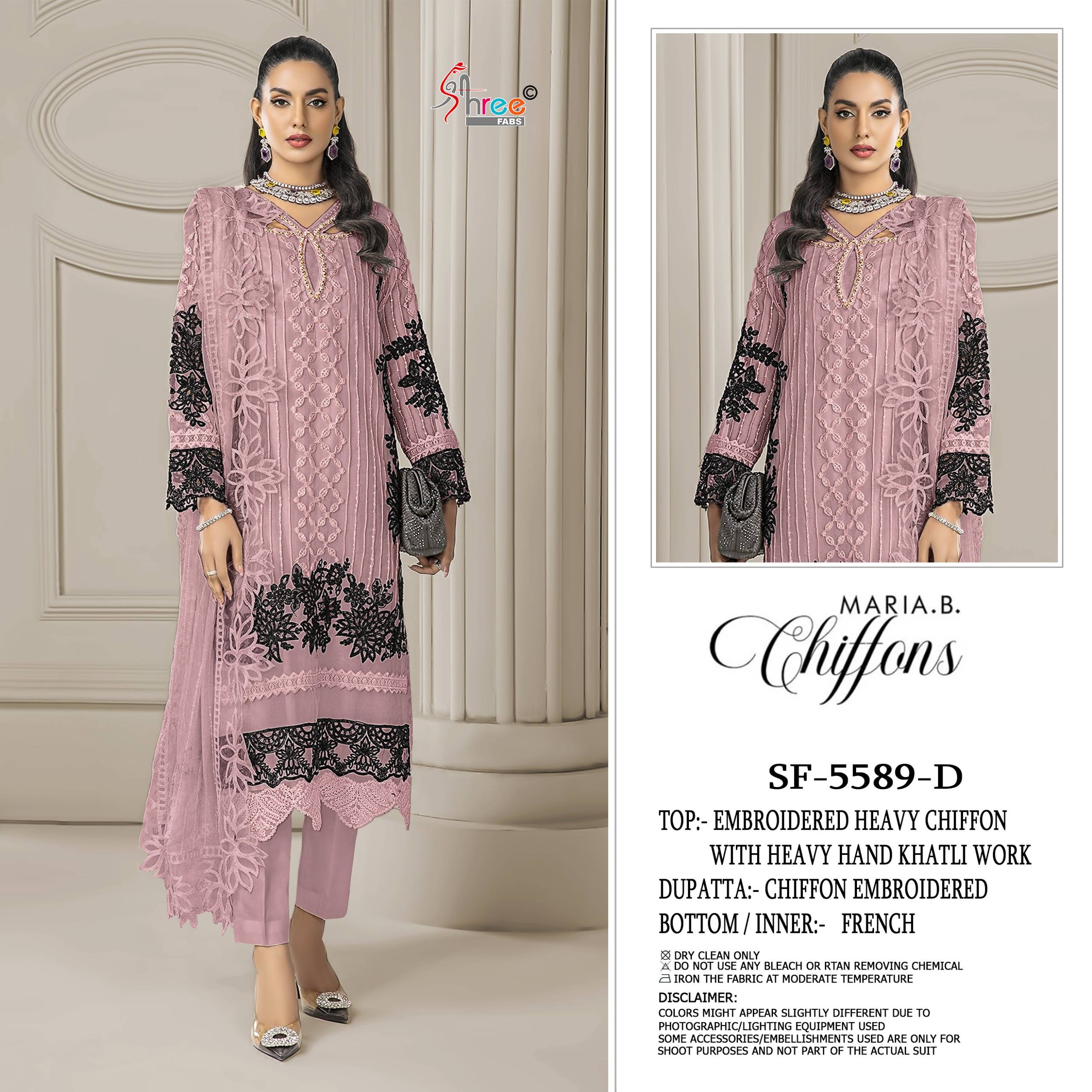 5589 COLOR By SHREE FABS Beautiful Pakistani Suits Colorful Stylish Fancy Ethnic Wear Chiffon Dresses At Wholesale
